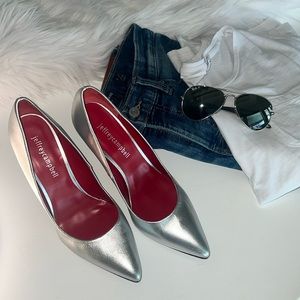 Silver Jeffreycampbell Shoes.